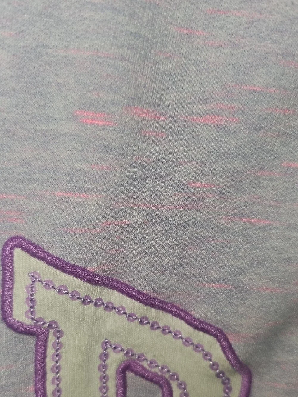 GAP Kids Light Lavender Zip Hoodie with Purple Stitching Size Xlarge